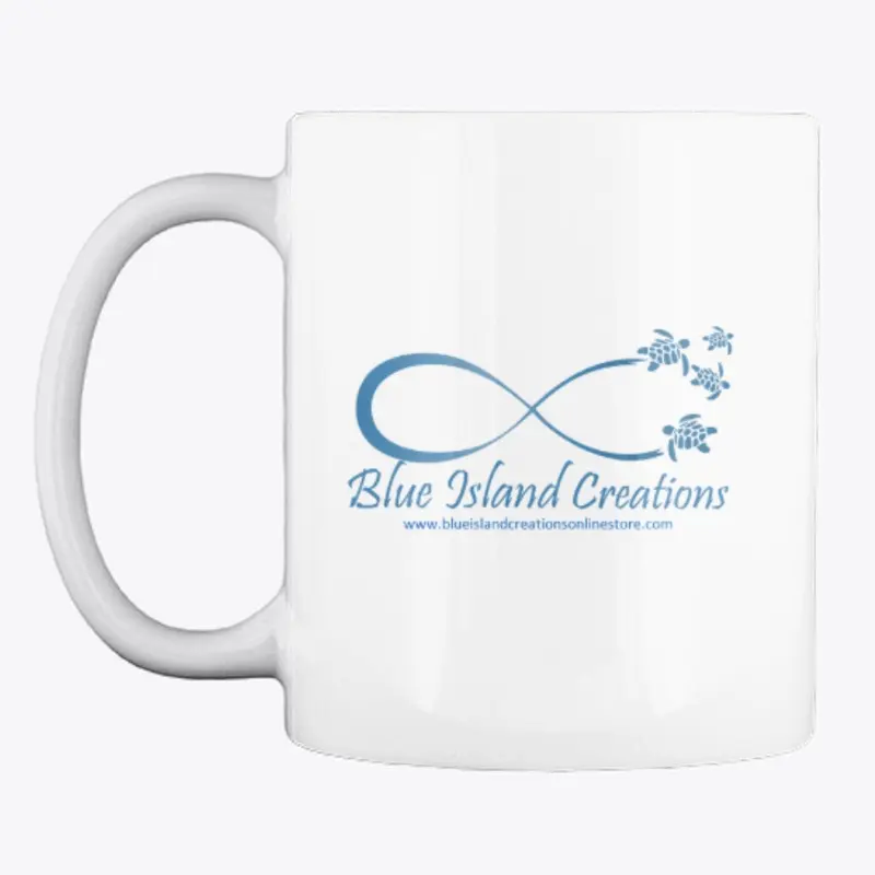 Blue Island Creations Logo Line