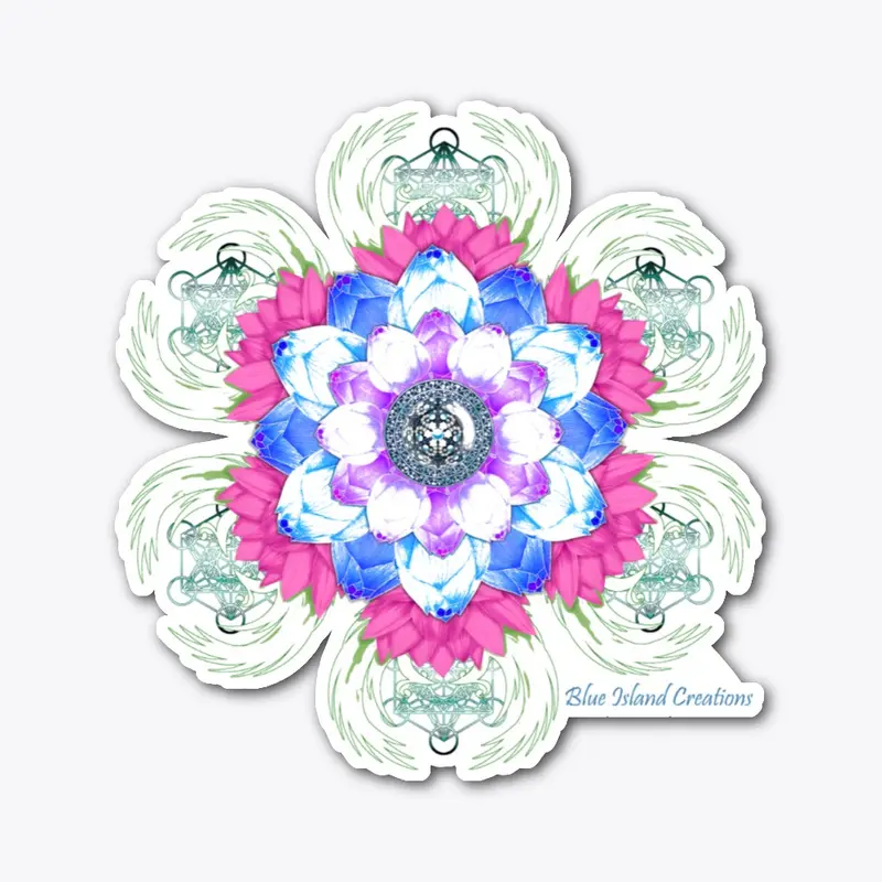 Mandala Blue and Pink Collection