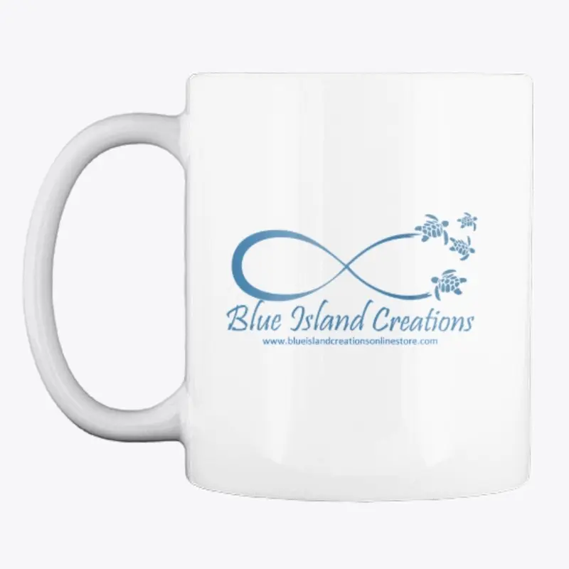 Blue Island Creations Logo Line