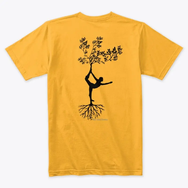 Yoga Woman Tree Earth Collection