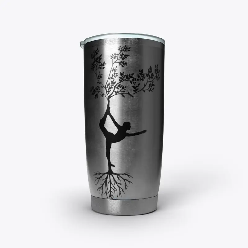 Yoga Woman Tree Earth Collection